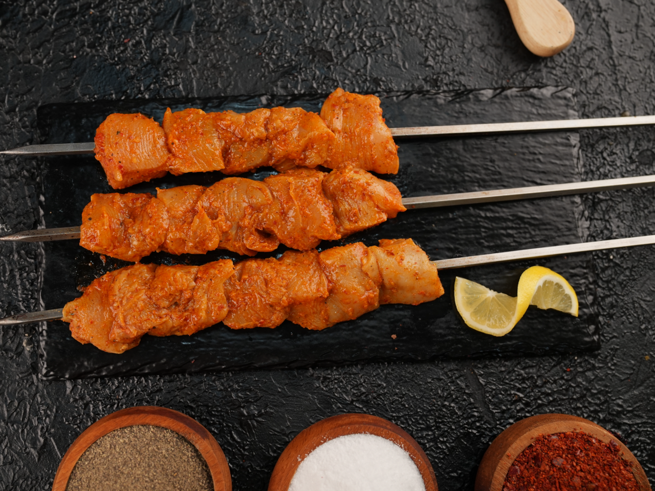 شيش طاووق ني للشوي